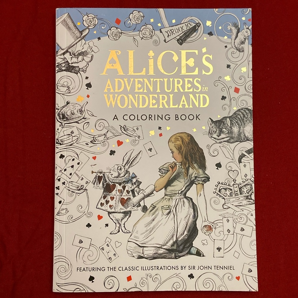 Alice in Wonderland Coloring Book